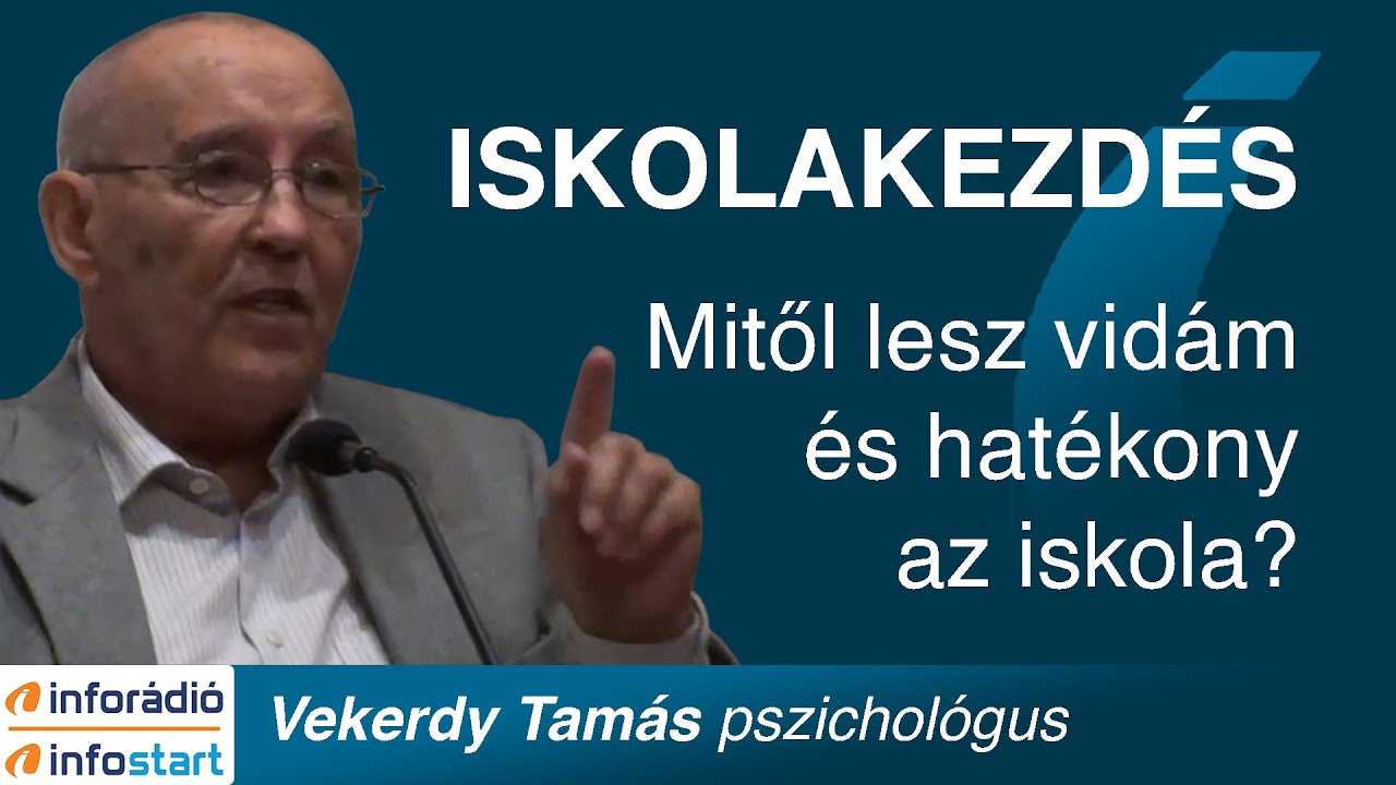 Mitől lesz jókedvű és sikeres az oktatás? Vekerdy Tamás utolsó nagyinterjúja az InfoRádióban, Archív