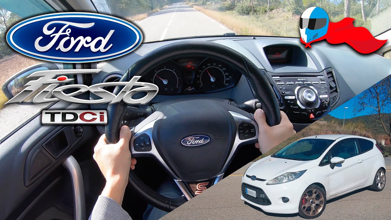 2010 Ford Fiesta S MK7 TDCi (66kW) POV 4K [Test Drive Hero] #95 ACCELERATION, ELASTICITY & DYNAMIC