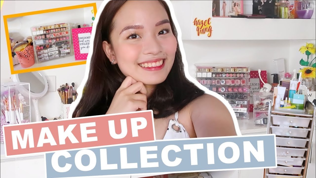 MAKEUP COLLECTION 2018 + VANITY TOUR | LAHAT LIBRE?! + GIVEAWAY