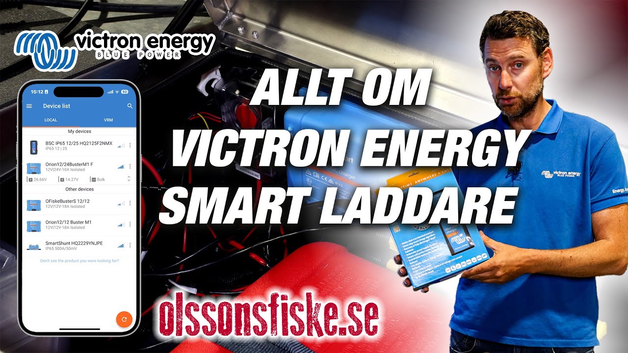 Victron Energy Blue Smart Laddare | Inställningar | Victron Connect