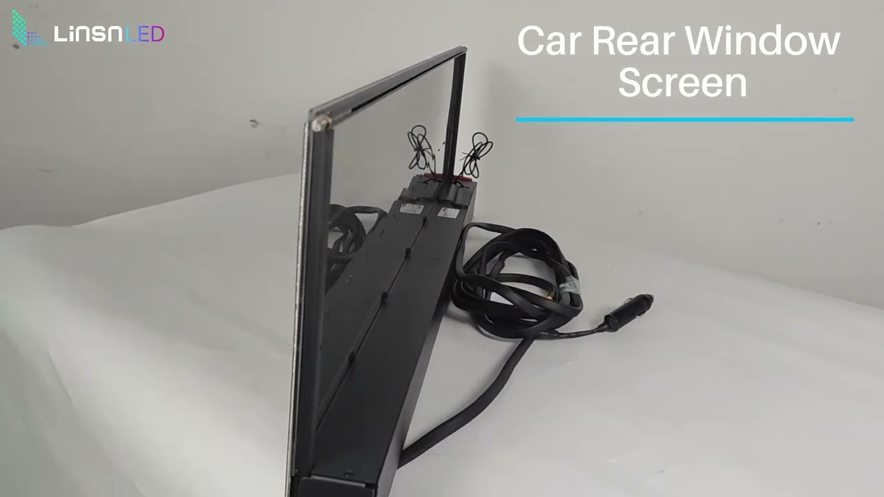 Car Rear Window LED Screen &ndash; Eye-Catching Ads While You Drive