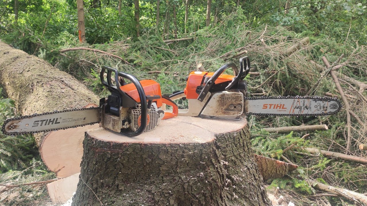 На что способна бензопила Stihl MS 250 C