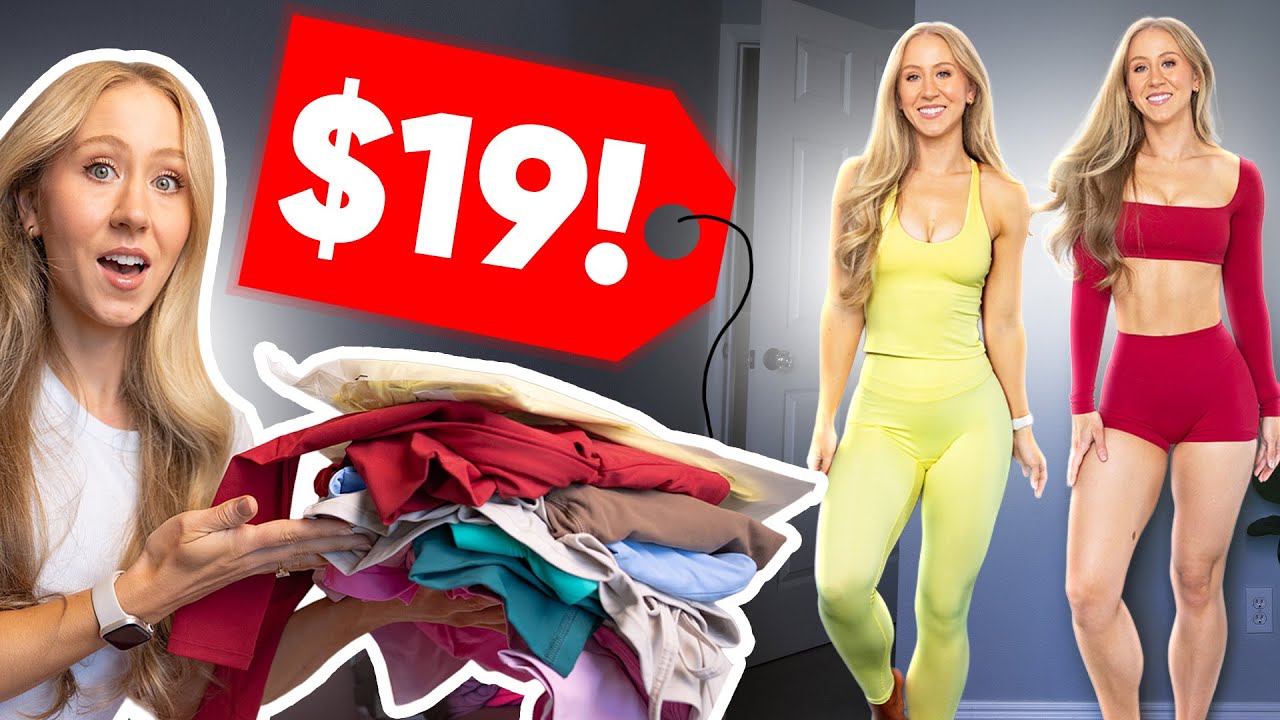 I Tried the CHEAPEST Activewear on AliExpress... So You Don&rsquo;t Have To