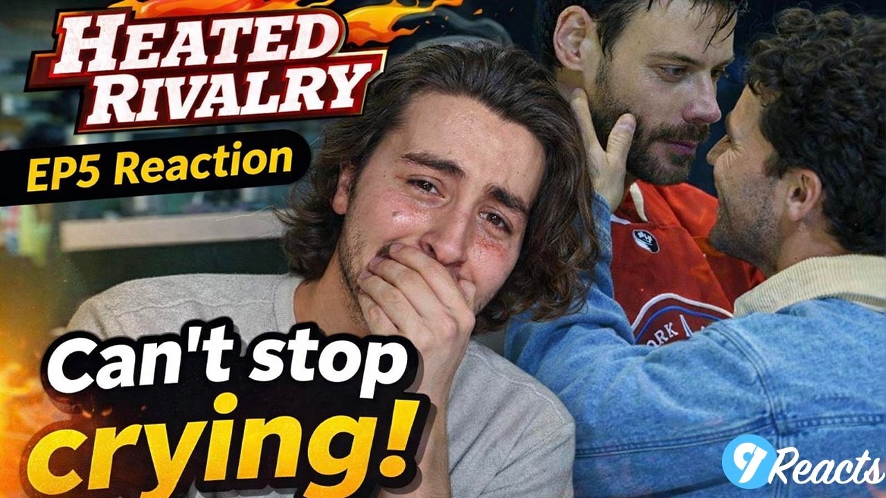 Scott hunter comes out Heated Rilvary EP5 Reaction bisexual reacts #Heatedrivalry #gay #bisexual