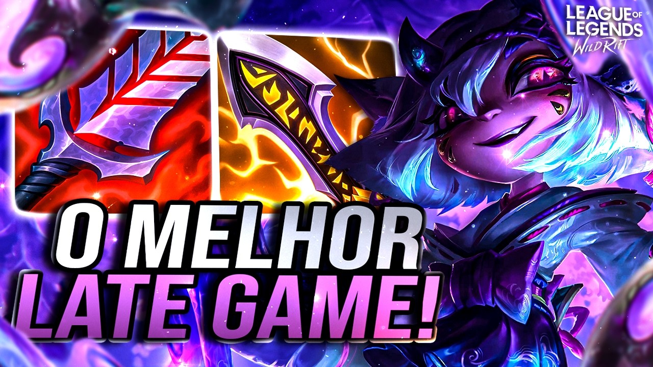 TRISTANA LATE GAME BATE DO OUTRO LADO DO MAPA! IMPOSSÍVEL DE PARAR | LoL Wild Rift