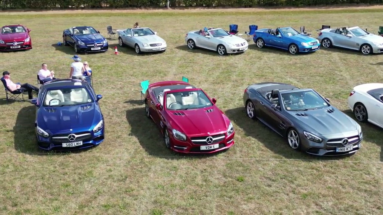 Mercedes-Benz club National SL, SLC, SLK day Hatton Park 2025