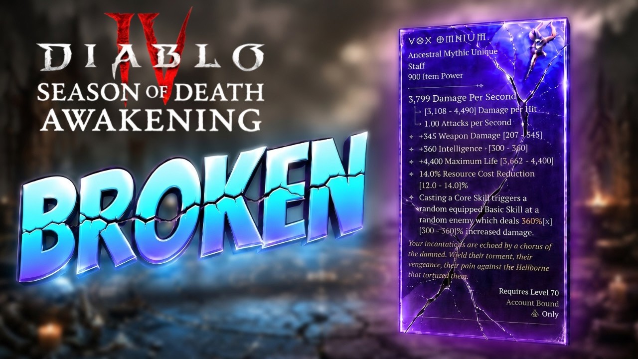 How To Farm FAST Mythics In Season 14 Of Diablo 4 Lord of Hatred