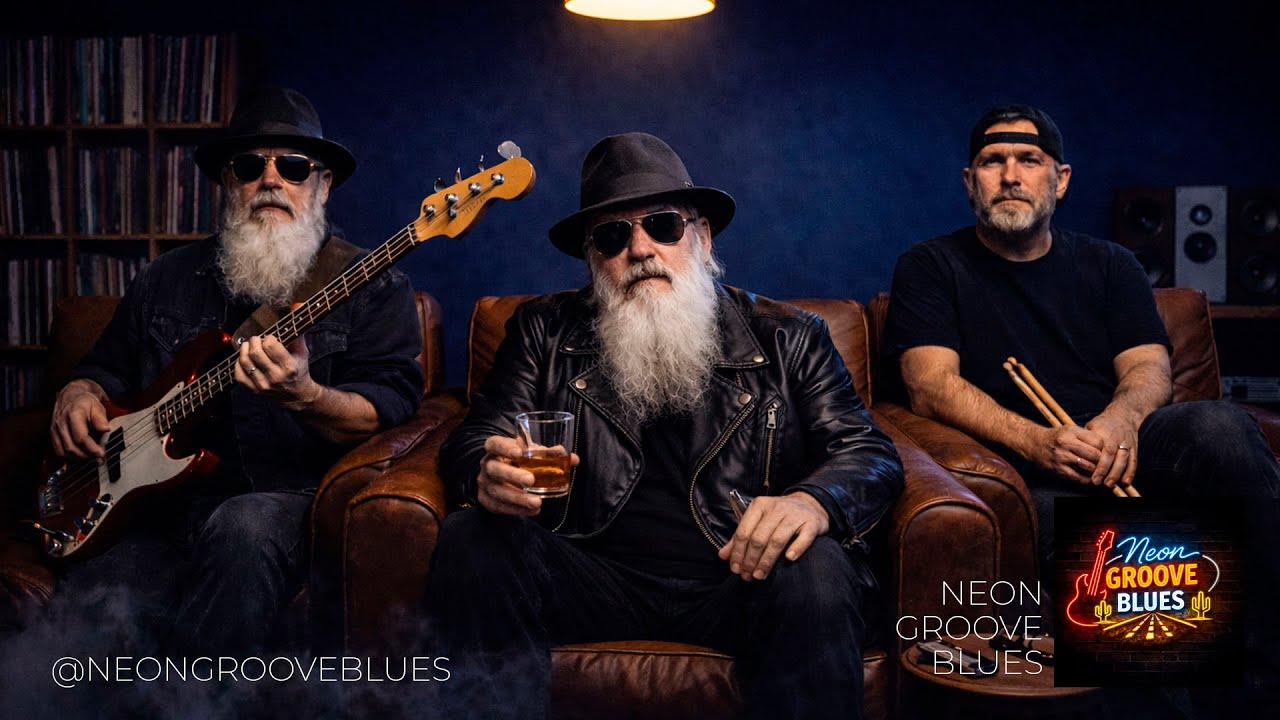 Eric Clapton, Jimi Hendrix, ZZ Top, BB King, Muddy Waters – Classic Rock Blues with Powerful Vocals
