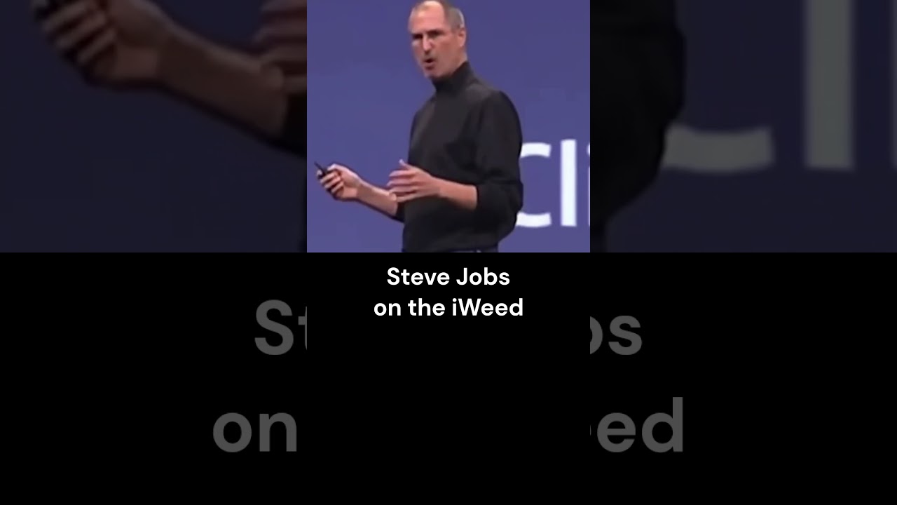 Steve Jobs reacts to iWeed rumors