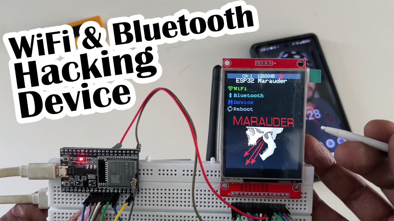 Setup ESP32-Marauder with Display - Build Powerful Hacking Device [Hindi]
