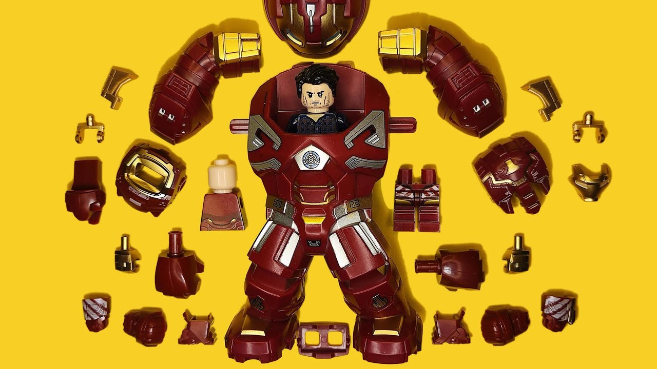 LEGO Iron Man Mark XXXVIII (38) & Mark XLVIII (48) | Best Hulkbuster Armor | Unofficial Minifigure