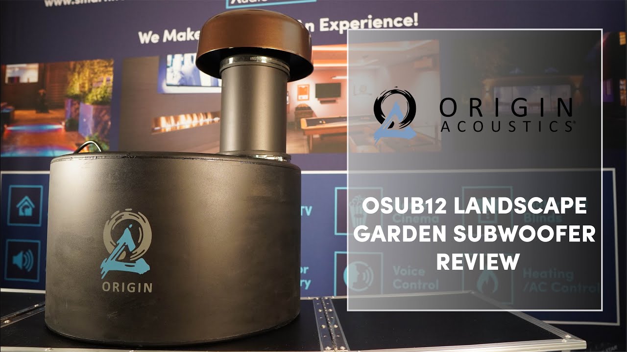 Smart Life AV - Origin Acoustics OSUB12 - 12inch Landscape Outdoor Garden Burial Subwoofer Review