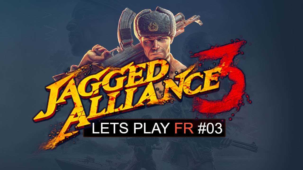 Notre MERC perso, superbes mods pour les armes, et prise de mine // JAGGED ALLIANCE 3 ép. 03