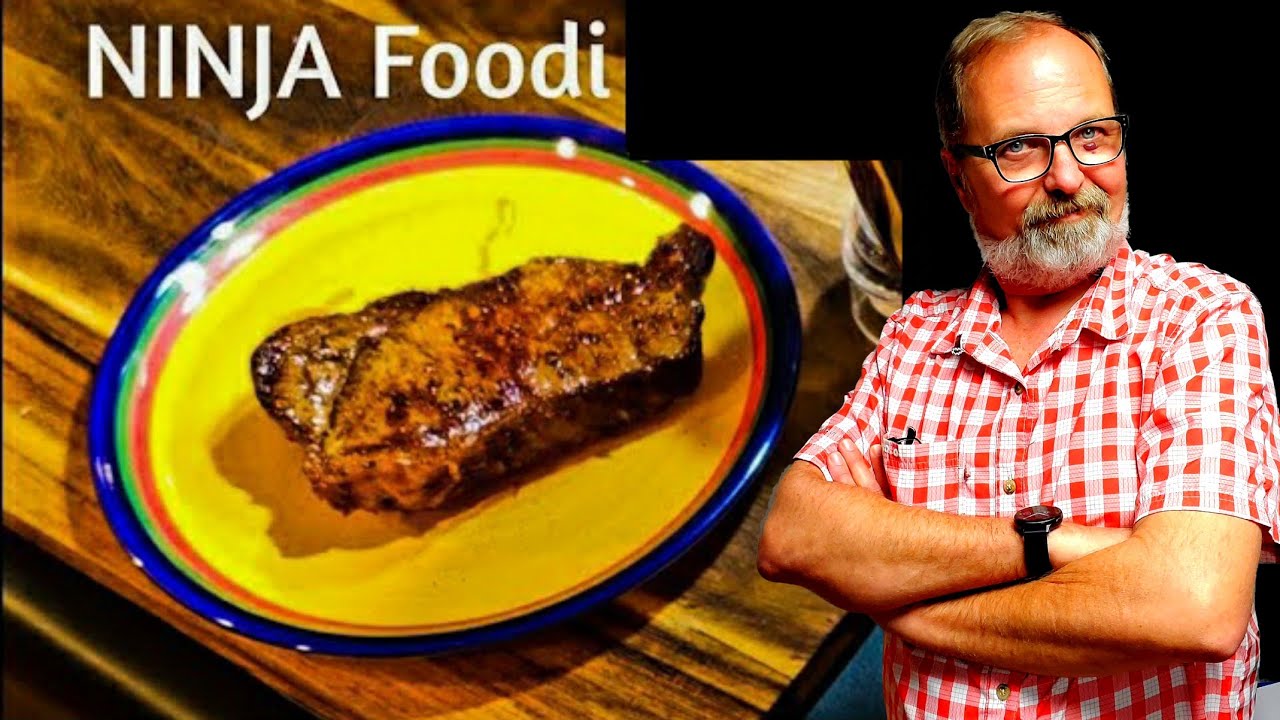 NINJA FOODI - NEW YORK STRIP Perfectly Cooked AIRFRYER - STEAK & POTATO Air Fryer Foodie Review