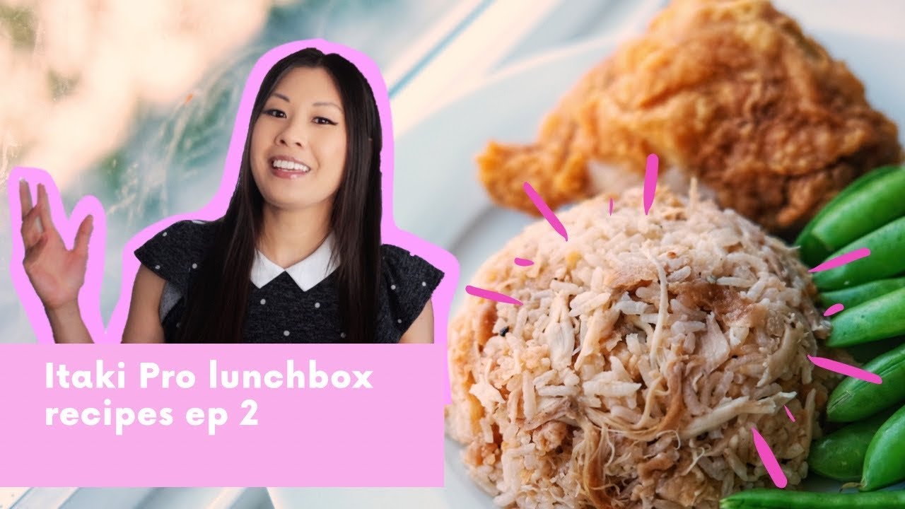 Itaki Pro Electric Lunch box recipes - Ep 2 - Leftover fried chicken rice