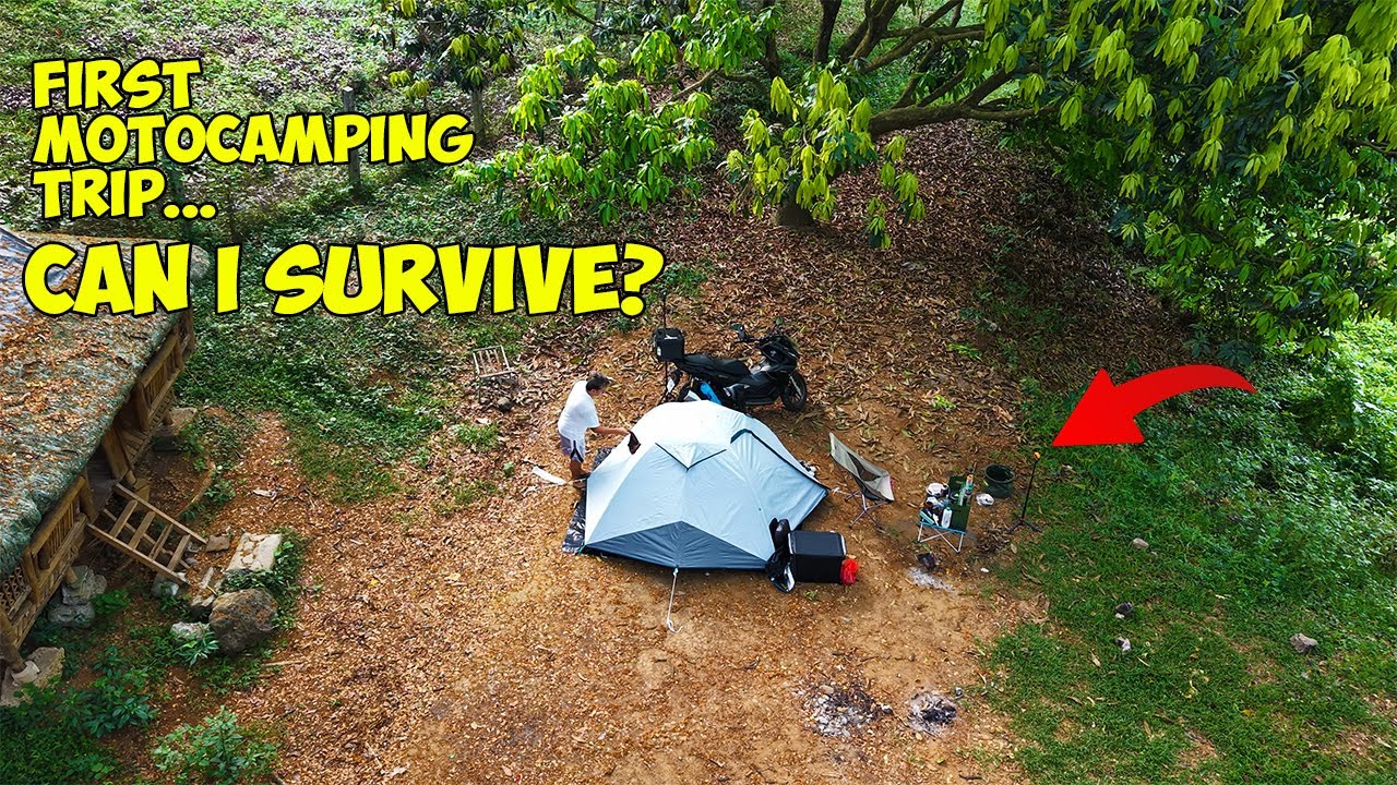 MAY MULTO DAW DITO? My 1st SOLO MOTOCAMPING EXPERIENCE! HONDA ADV 160