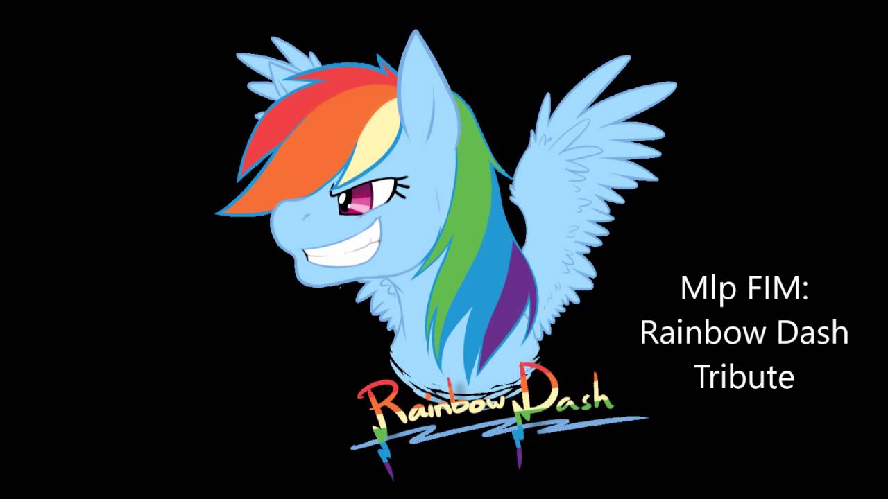 Mlp FIM: Rainbow Dash Tribute