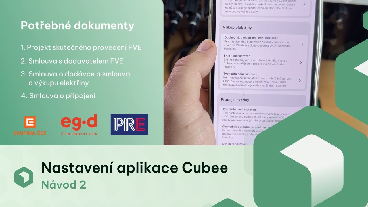 Podrobný návod: Jak správně nastavit aplikaci Cubee
