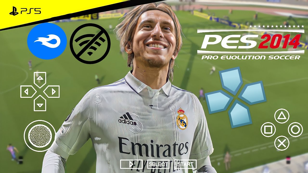 eFootball PES 2014 PPSSPP COMO VALERI ENGLISH COMMENTARY KITS 2014 & TRANSFER 2014 BEST GRAPHICS HD