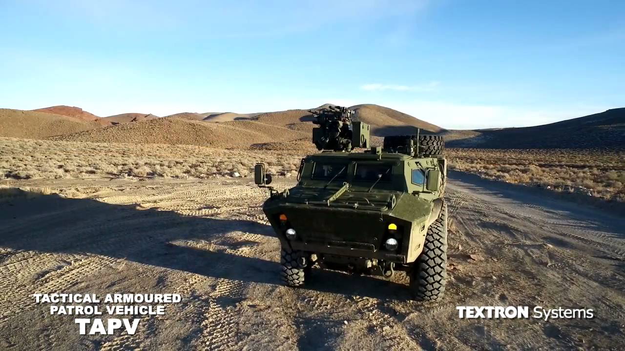 Textron Systems Tactical Armoured Patrol Vehicle (TAPV)