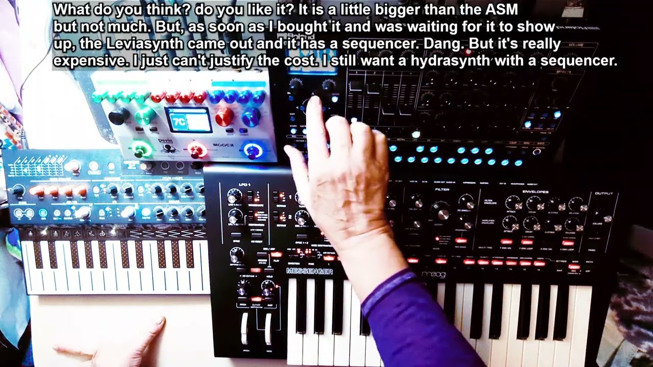 Trying out a Moog Messenger - I like it so far. What do you think?