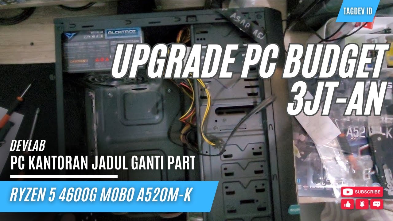UPGRADE PC KANTORAN JADUL | BUDGET DIBAWAH 3 JUTA | RAKIT PC 3 JUTAAN | DevLab