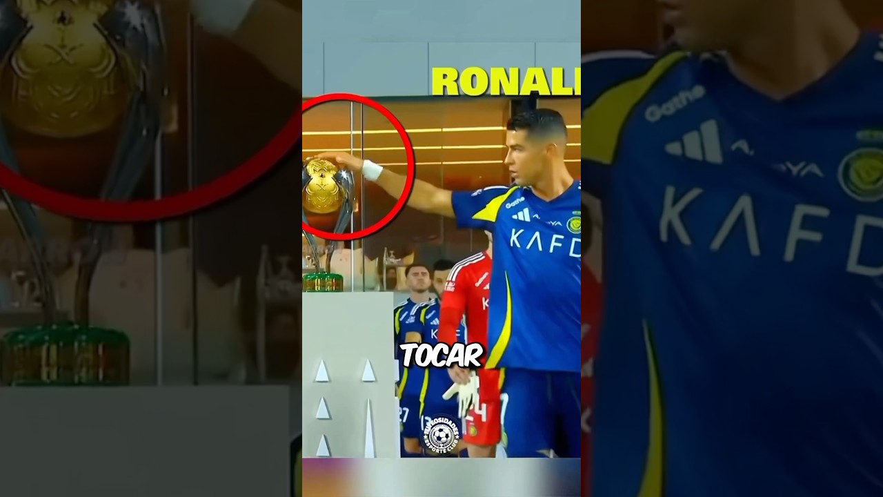 POR ISSO É PROIBIDO TOCAR EM TROFÉUS EM FINAIS!🤯😱