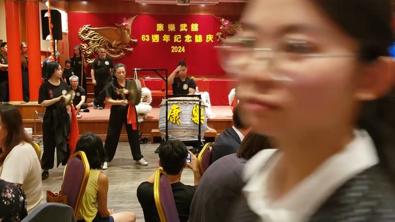 Hong Luck Opening Drumming David 63rd Anniversary    August 31, 2024