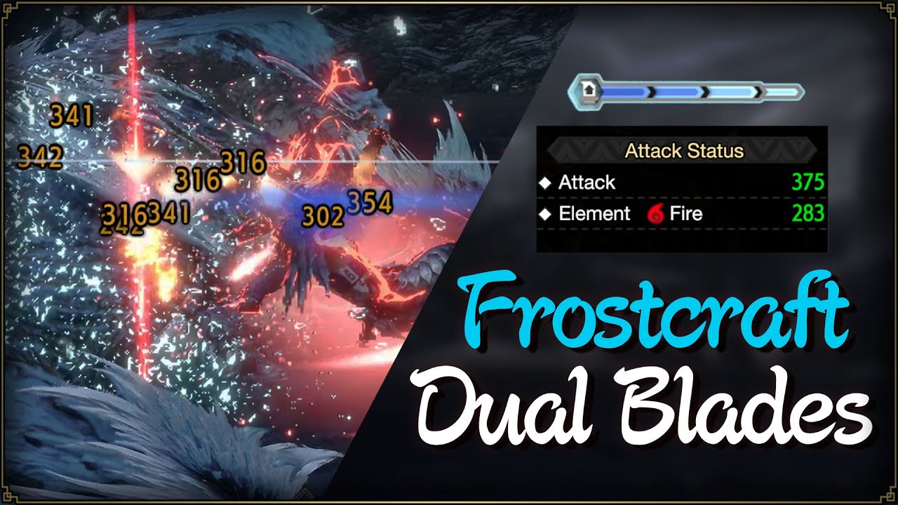 Frostcraft Dual Blades are Overpowered in Sunbreak