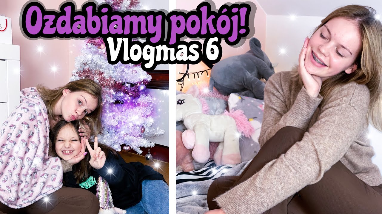 Zmieniłam sw&oacute;j pok&oacute;j! 🎄 Prezenty na Mikołajki 🎅🏻 VLOGMAS 6