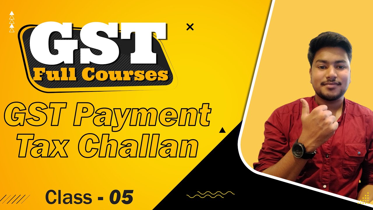 Generate GST Challan & Online Payment Full infomation -GST full courses hindi #5