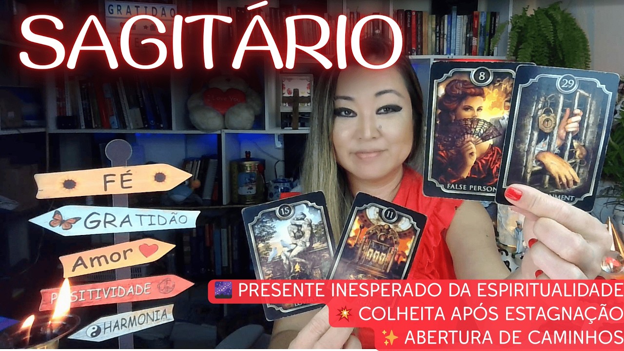 ♐ Sagitário: Presente da Espiritualidade 🌌 Colheita Chega e Caminhos se Abrem Após Estagnação