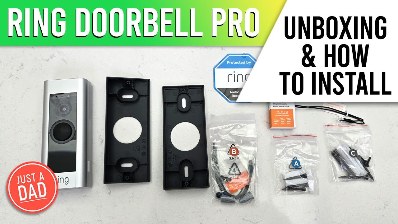 Ring Video Doorbell Pro Wired UNBOXING & HOW TO INSTALL