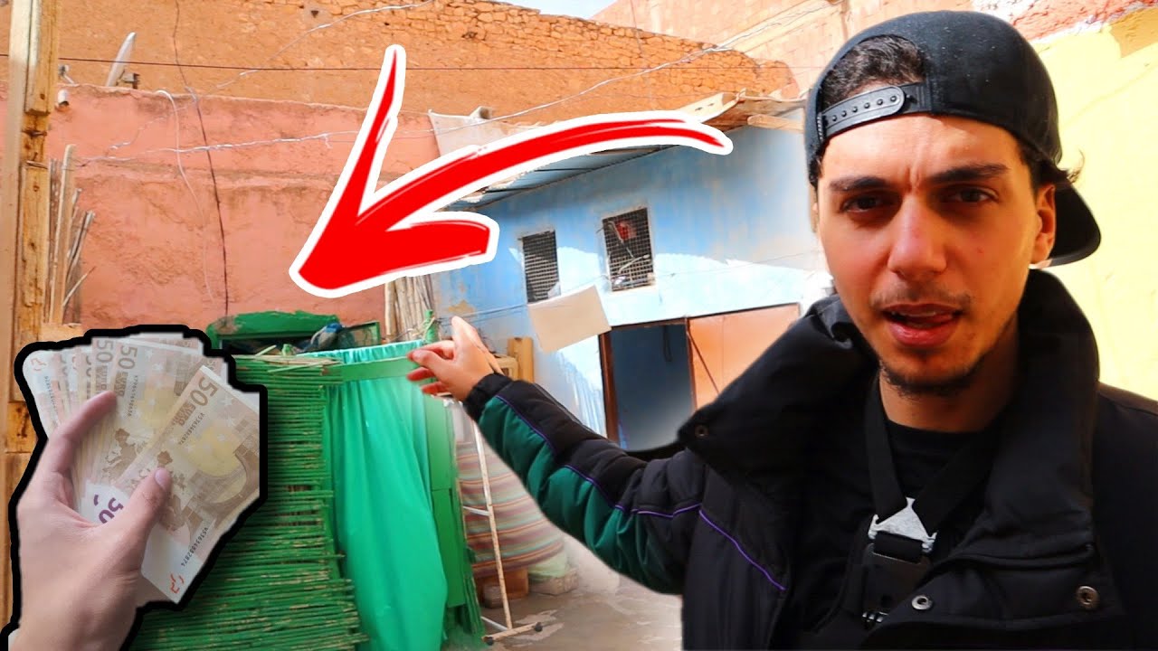 IK Geef GELD Weg In De GHETTO Van Marokko!!