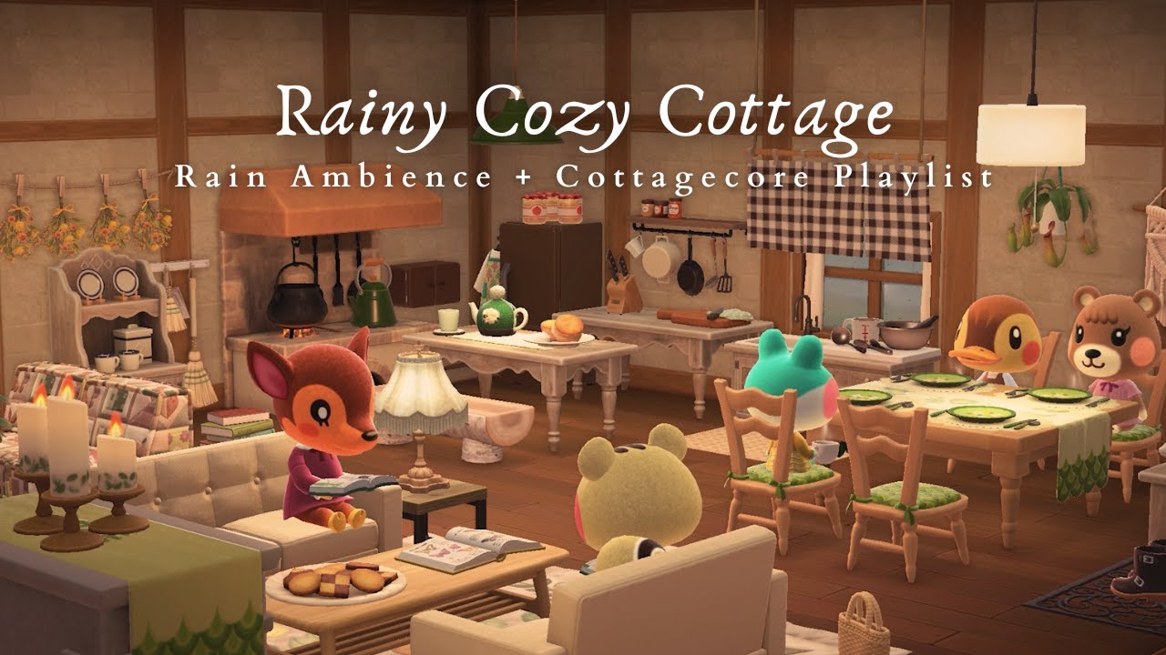 Rainy Cozy Cottage 🌧 1 Hour Solo Piano 🎹 Cottagecore Playlist 🌿 Study Music | Work Aid 🎧