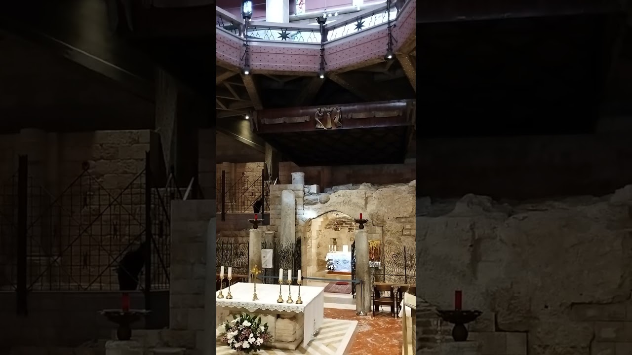 The Basilica of the Annunciation in Nazareth, Israel #nazareth #ourlady #israel #prayer