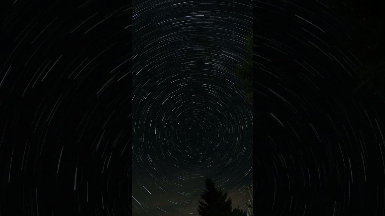 Starlapse with insta360 #insta360 #travel #starlapse