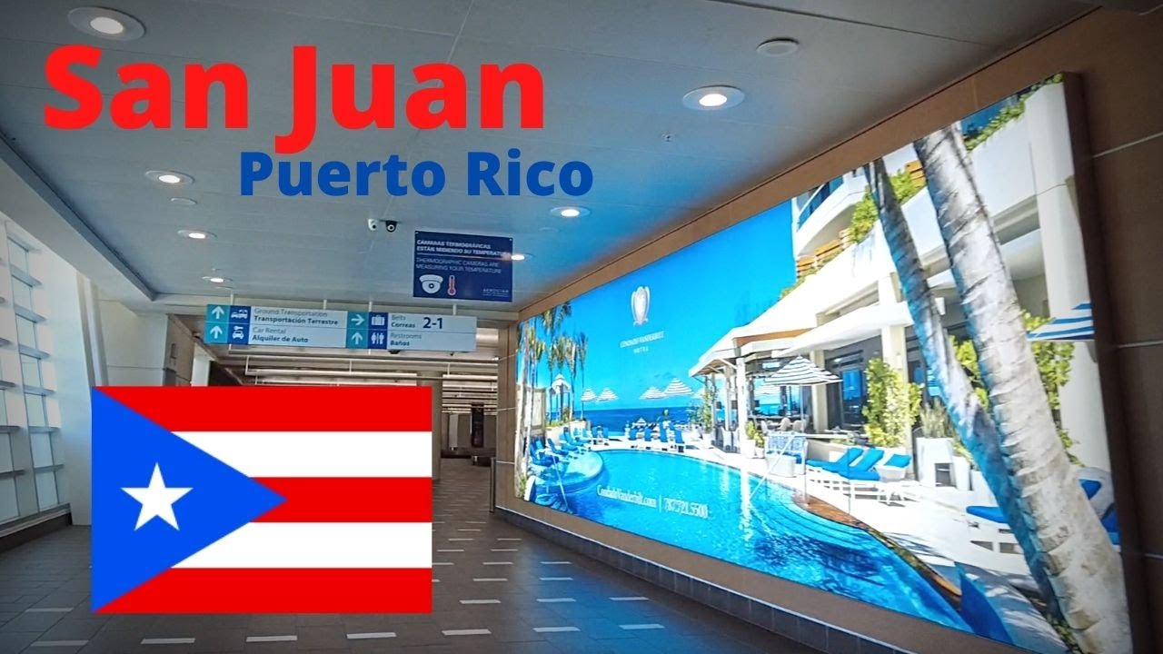 Arriving In SAN JUAN, PUERTO RICO! SJU Airport
