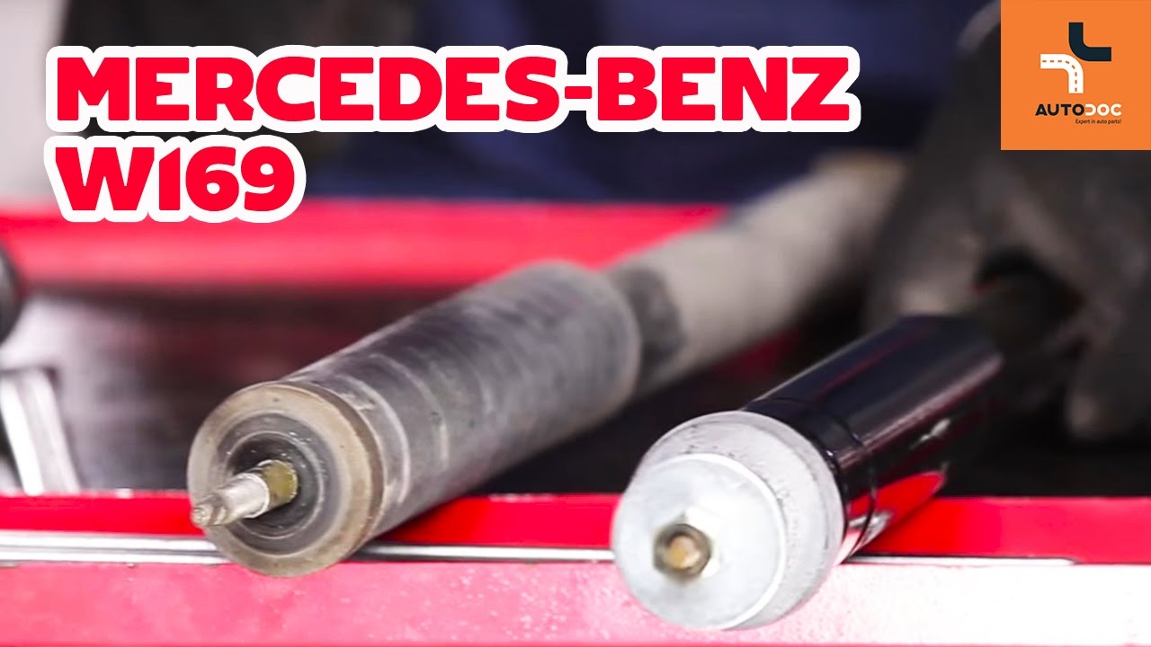 Come sostituire ammortizzatori posteriori su MERCEDES-BENZ A W169 TUTORIAL | AUTODOC