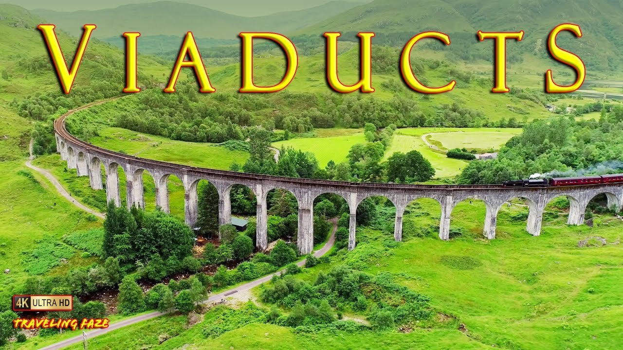 Breathtaking Viaducts in Amazing Locations Around the World [4K]