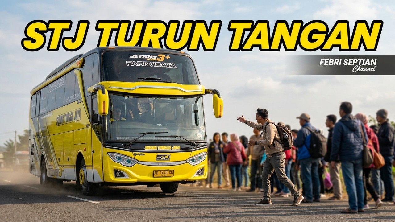 JADI LANGGANAN!! SUDIRO TUNGGA JAYA MENGERAHKAN ARMADA BANTUAN ATJ HANDLE PENUMPANG MAOSPATI