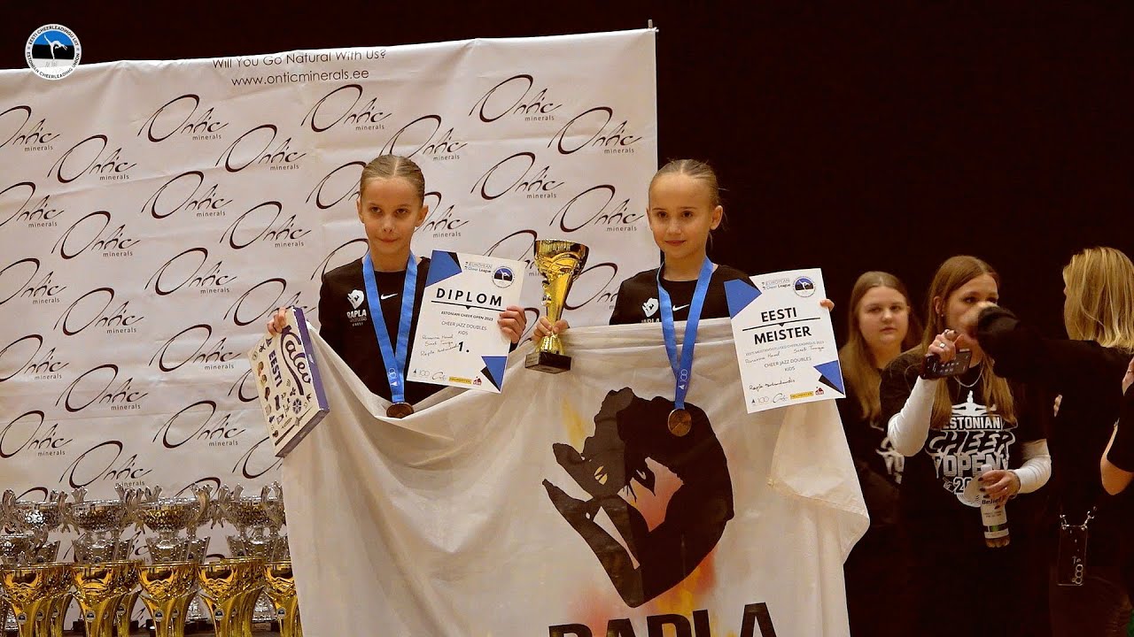 Rosanna Haud, Sireli Tuuga - RAPLA TANTSUSTUUDIO 🏆🥇💖 JAZZ DUO KIDS | Estonian Cheer Open 2023