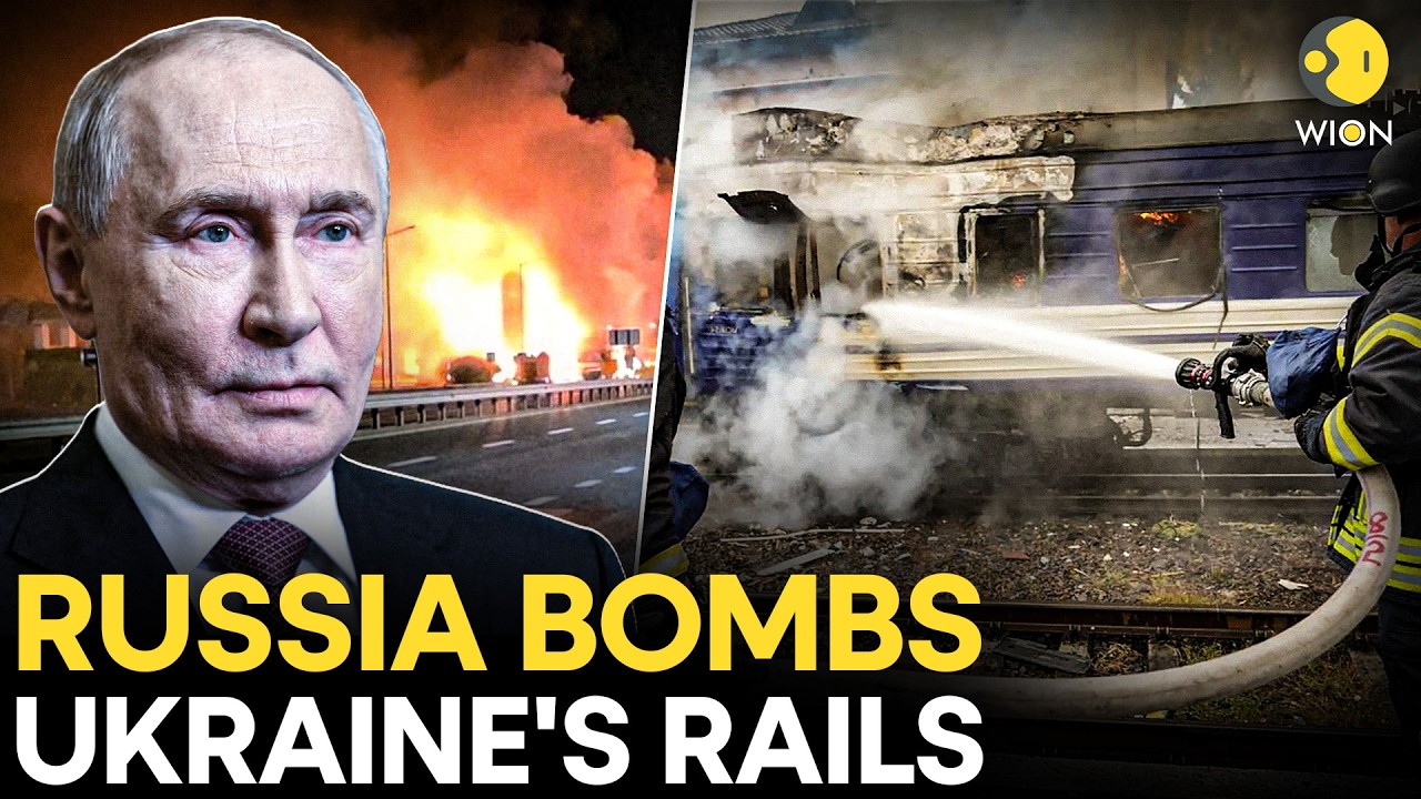 Russia STRIKES Ukraine LIVE: Ukraine Train Under FIRE? Russia Strikes Near Poland Border | WION Live