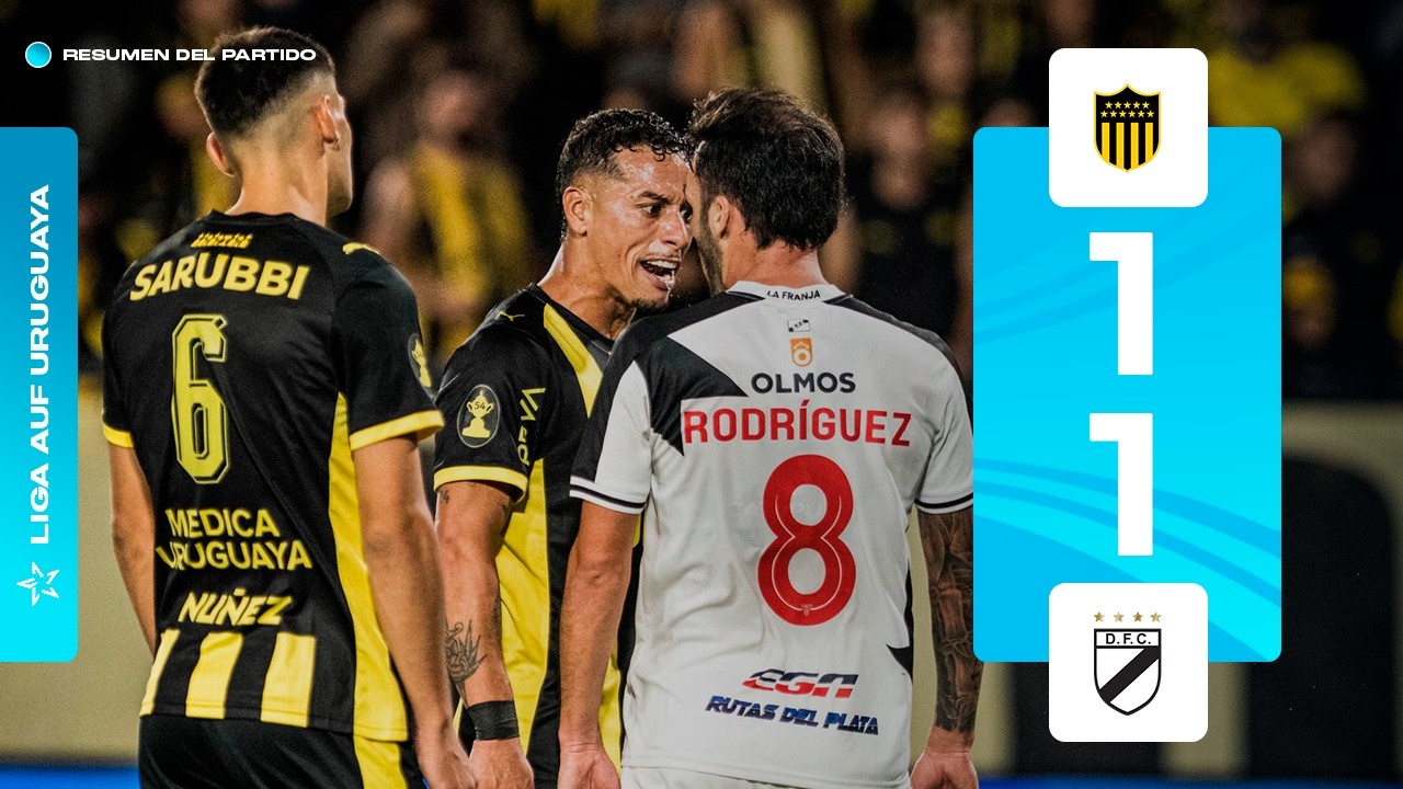 Pe&ntilde;arol 1-1 Danubio | Resumen | Fecha 5 | Torneo Apertura 2026 | #AUFTV