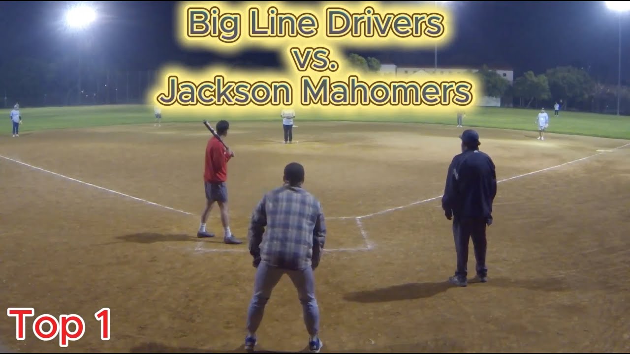 Big Line Drivers vs. Jackson Mahomers 1/20/26 Winter 2026