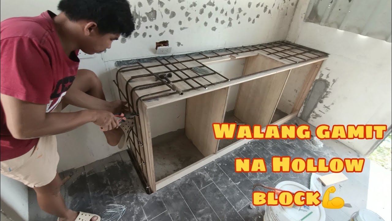 Pag Gawa ng Kitchen Top/Lababo sa Madali at matibay na Paraan👍