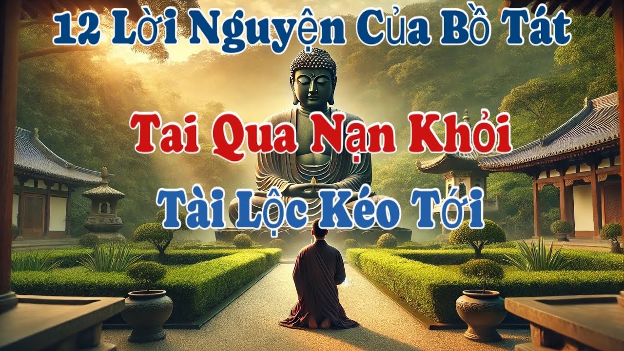 12 LỜI NGUYỆN CỦA BỒ TÁT - Tai Qua Lạn Khỏi Mang Lại Phúc Lộc Và May Mắn Cả Tháng