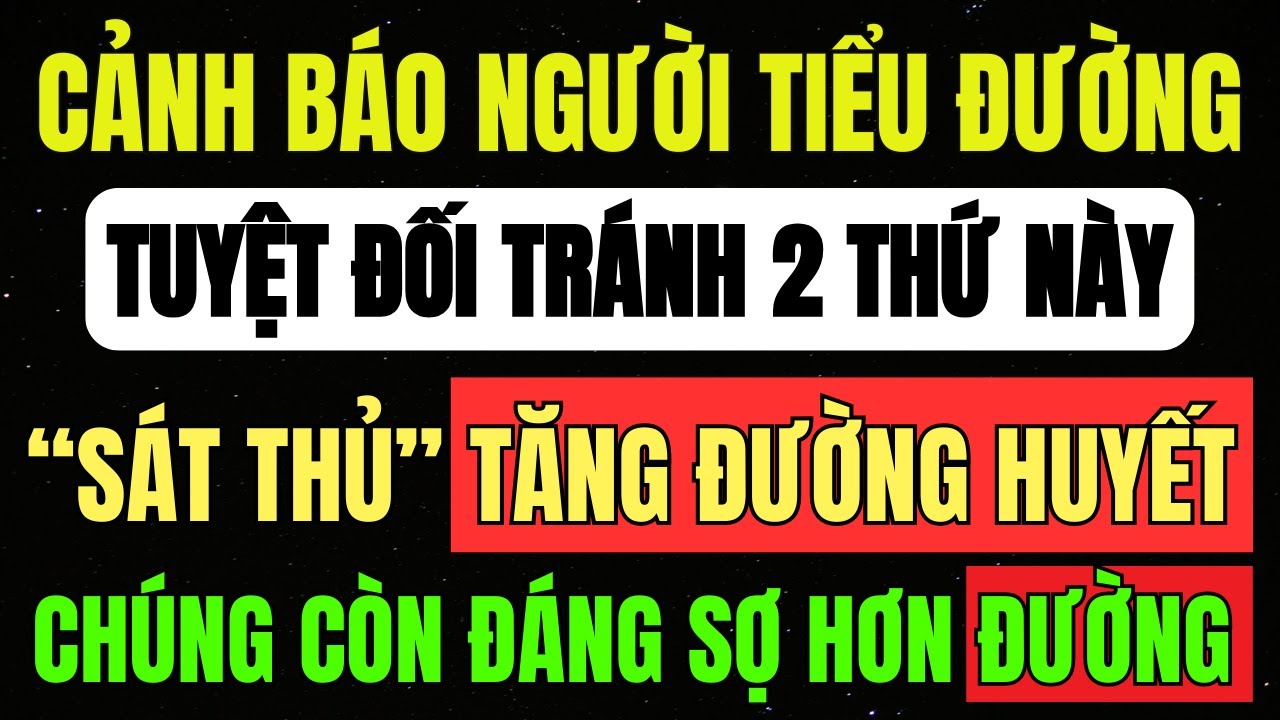 Cảnh Báo: “SÁT THỦ” Thực Sự Của ĐƯỜNG HUYẾT Không Phải ĐƯỜNG, Mà Chính Là Thứ Này Trong BẾP Nhà Bạn