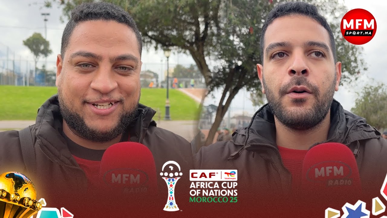 المصريين فرحانين بطنجة: "احنا وسط أهالينا وإن شاء الله نكسب السنغال ونلاقي المغرب في نهائي عربي"