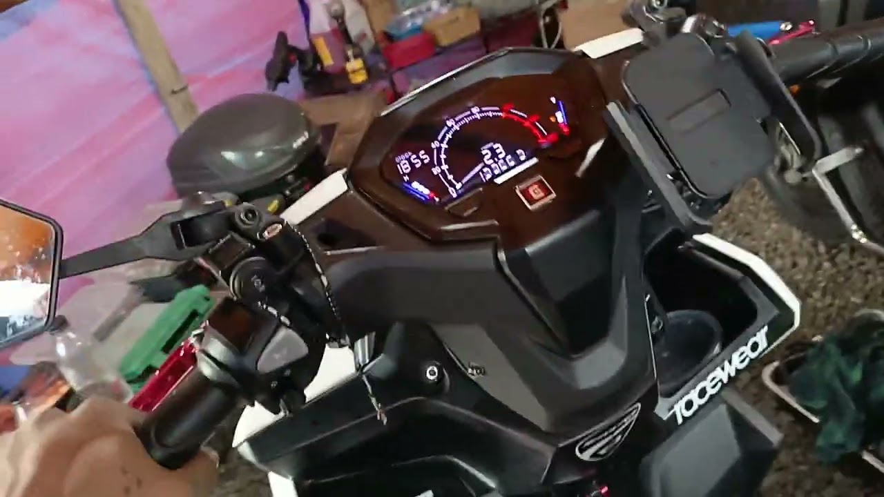 Samurai155 speed sensor converted